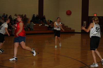 Eighth grade basketball game