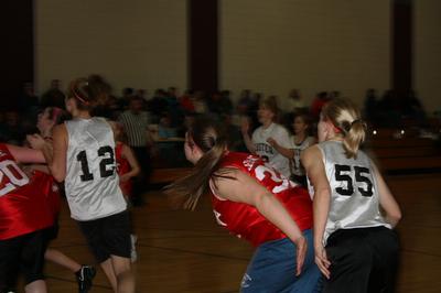 Eighth grade basketball game