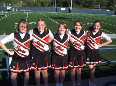 Football Cheerleaders