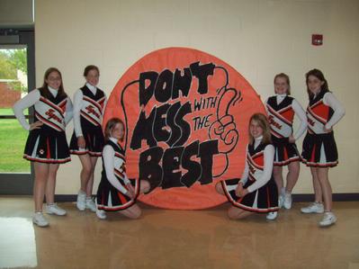 Football Cheerleaders