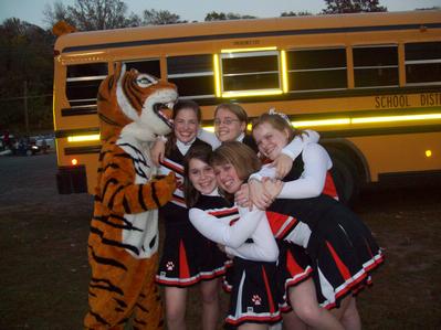 Football Cheerleaders