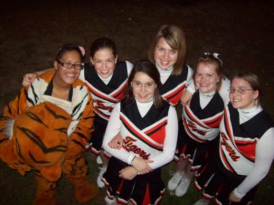 Football Cheerleaders