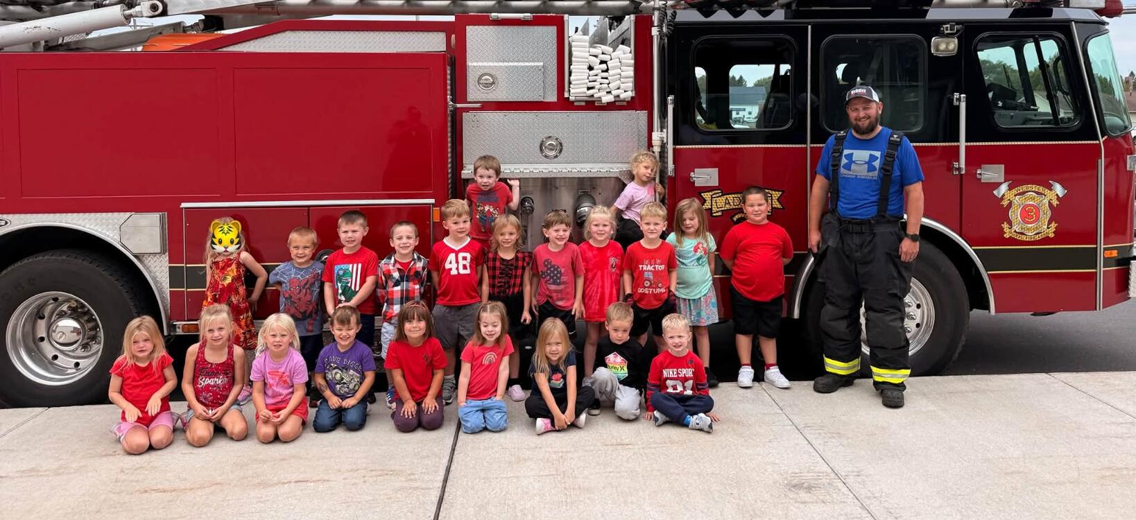 Fire Fighter Billy with the Tiny Tigers